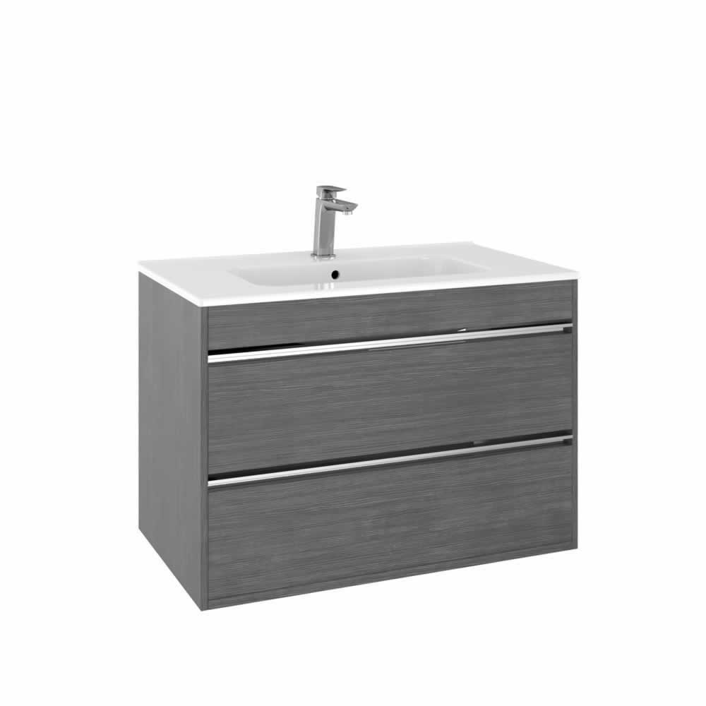 Kai 800 Double Drawer Basin & Unit